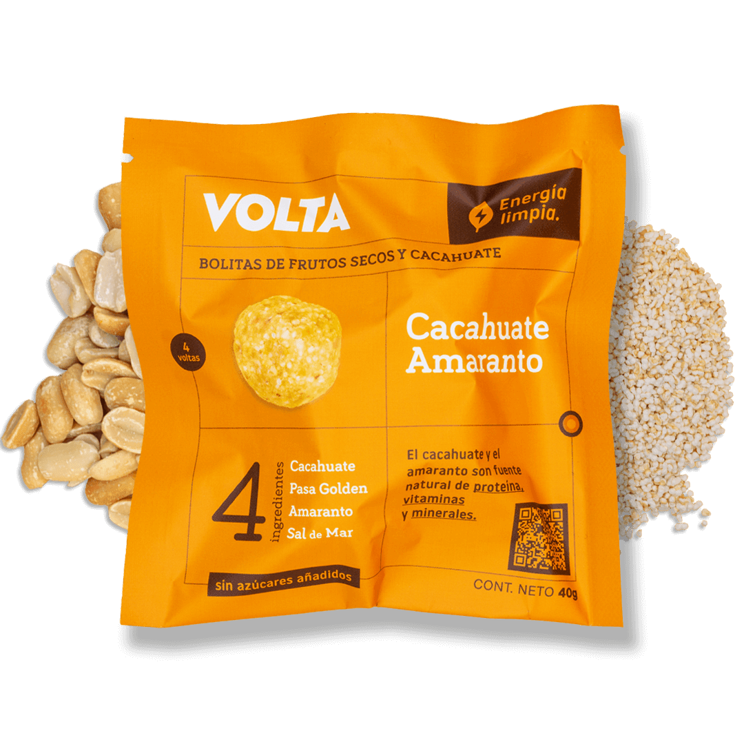Cacahuate Amaranto (12 piezas) - Volta