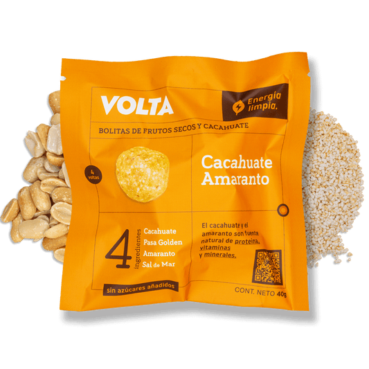 Cacahuate Amaranto (12 piezas) - Volta