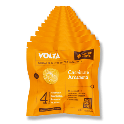 Cacahuate Amaranto (12 piezas) - Volta